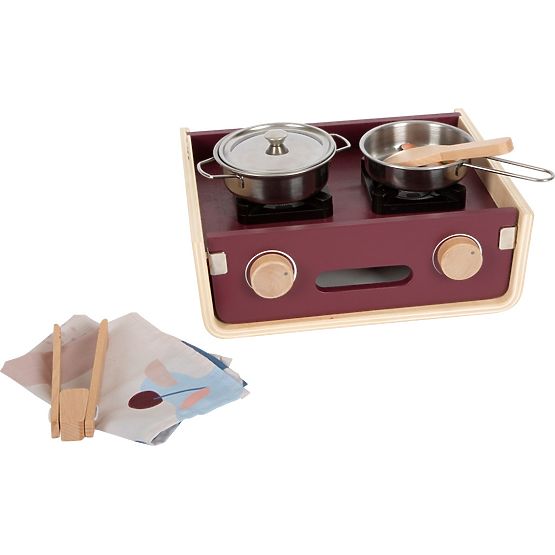 small foot Cuisinière de camping en bois