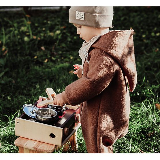 small foot Cuisinière de camping en bois