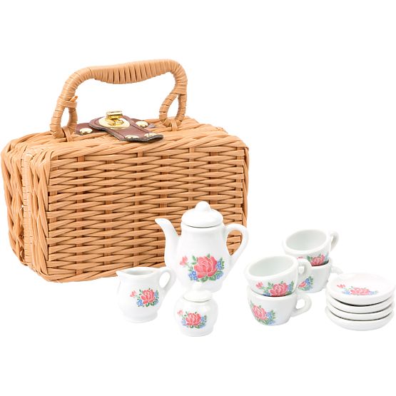 small foot Ensemble à café dans une valise