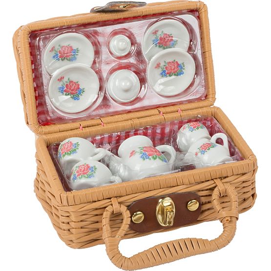 small foot Ensemble à café dans une valise