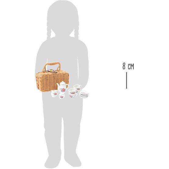 small foot Ensemble à café dans une valise