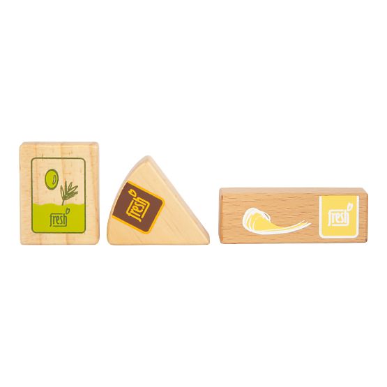 small foot Ensemble d'aliments végétariens Fresh
