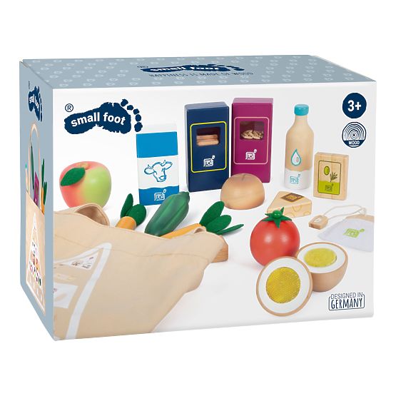 small foot Ensemble d'aliments végétariens Fresh