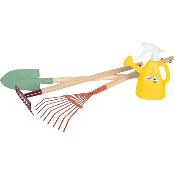 small foot Ensemble d'outils de jardin avec arrosoir Tiny Garden