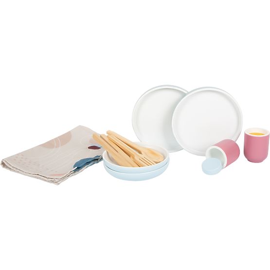 small foot Ensemble de vaisselle Tasty