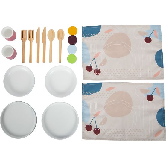 small foot Ensemble de vaisselle Tasty