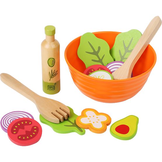 small foot Ensemble pour préparer une salade