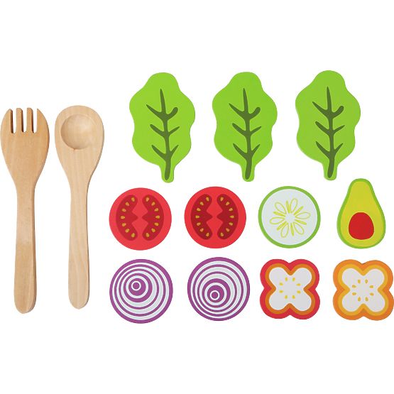 small foot Ensemble pour préparer une salade