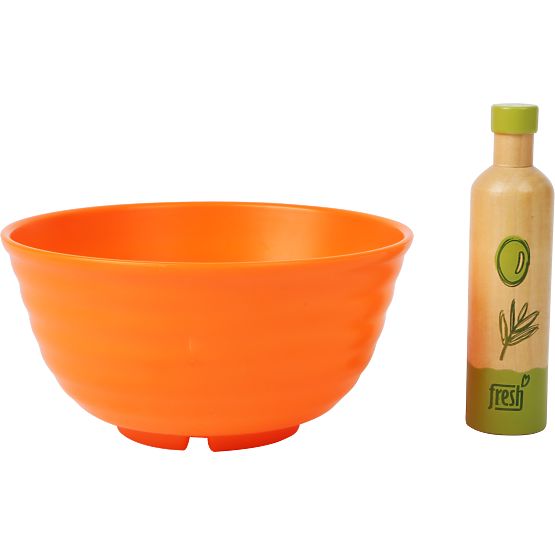 small foot Ensemble pour préparer une salade