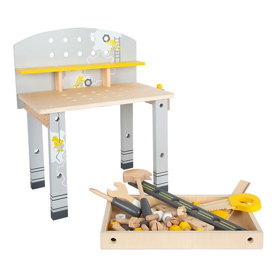 small foot Établi pour enfants compact Miniwob - emballage endommagé