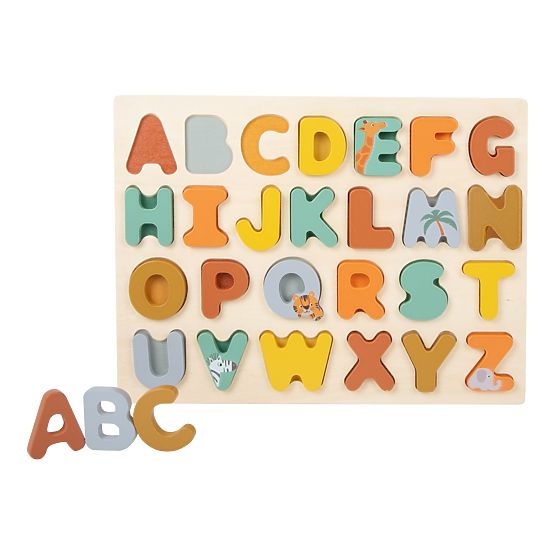 Small Foot Jigsaw Puzzle Alphabet Safari