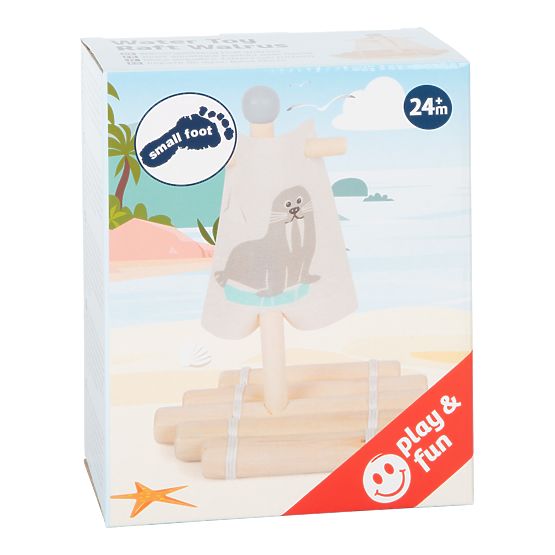small foot Jouet de bain - radeau morse
