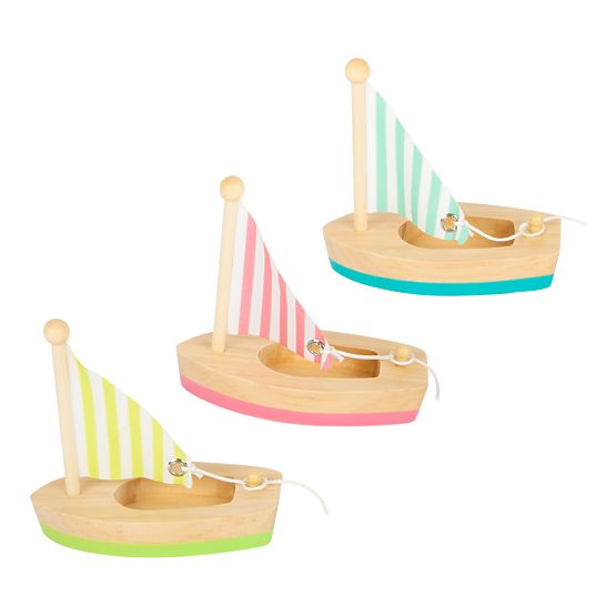 small foot Jouet de bain voilier 3 pcs