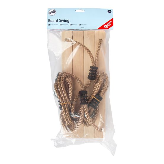 small foot Jouets d'extérieur en bois balançoire naturelle