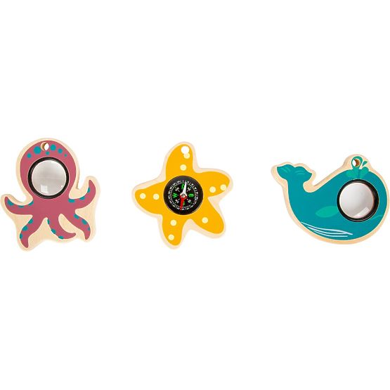 small foot Jouets pour petits aventuriers animaux marins 1 pièce