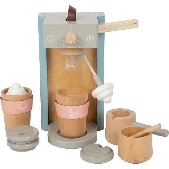 small foot Machine à café avec accessoires Tasty