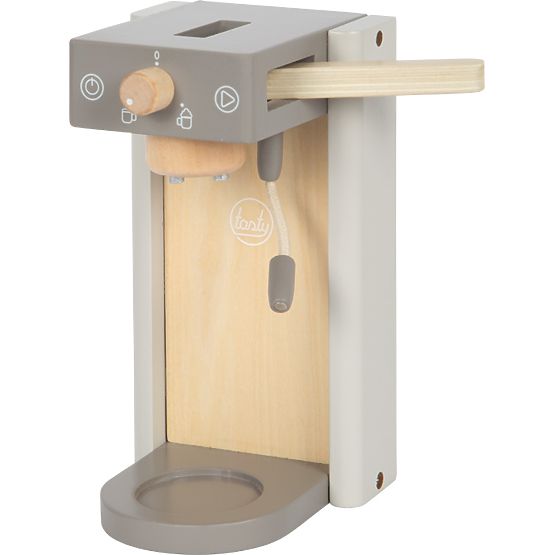 small foot Machine à café en bois avec accessoires Tasty gris