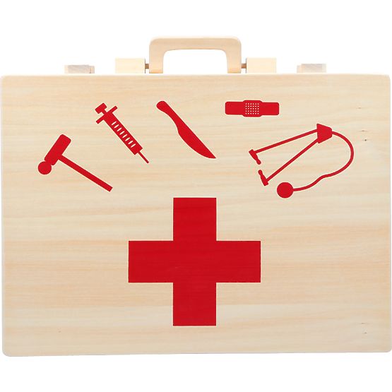 small foot Mallette de docteur en bois pour enfants