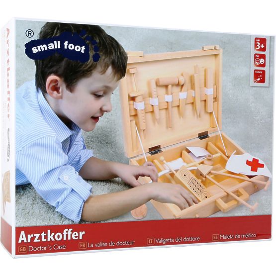 small foot Mallette de docteur en bois pour enfants