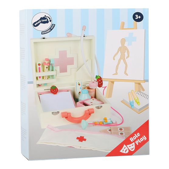 Small Foot Mallette de médecin en bois pour enfants Isabel