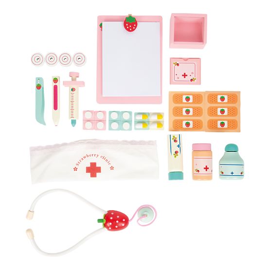 Small Foot Mallette de médecin en bois pour enfants Isabel