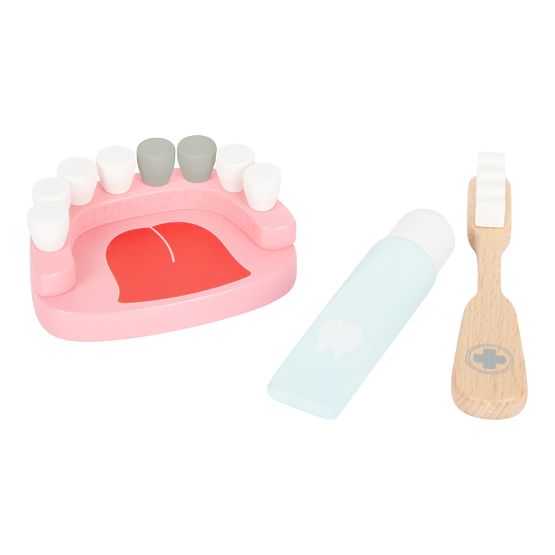 Mallette de médecin pour enfants Small Foot pour petits dentistes 2 en 1
