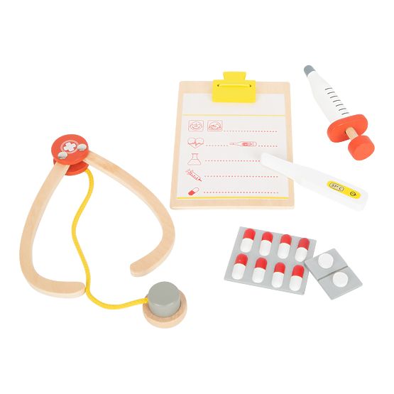 Mallette de médecin pour enfants Small Foot pour petits dentistes 2 en 1