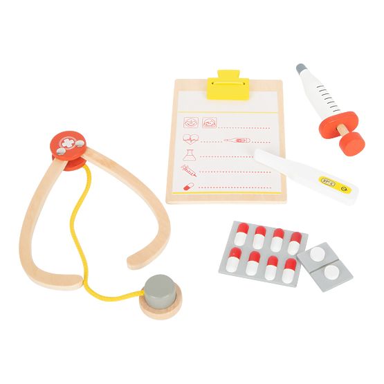 Mallette de médecin pour enfants Small Foot pour petits dentistes 2 en 1