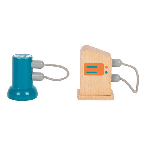 small foot Parking de course en bois