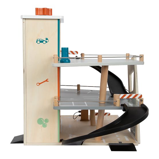 small foot Parking de course en bois