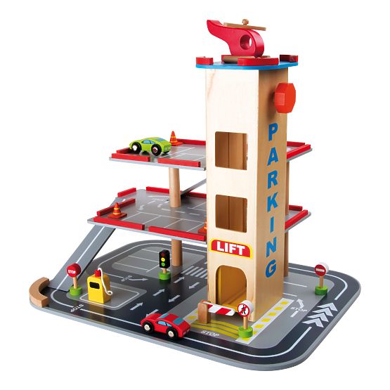 small foot Parking en bois descente rapide