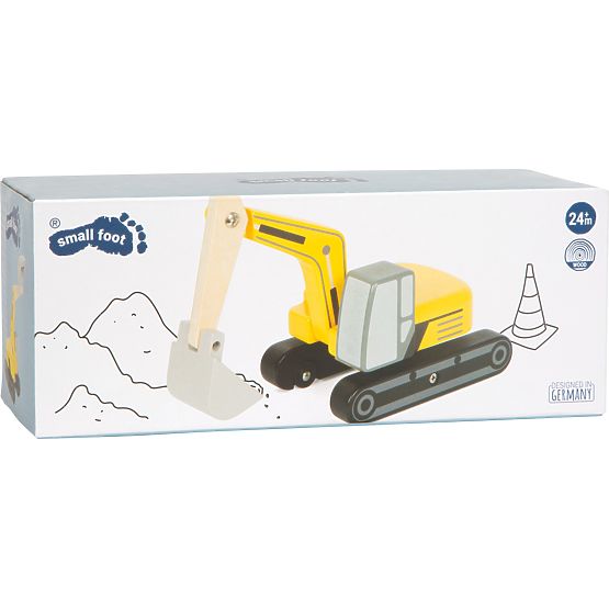 small foot Pelle sur chenilles en bois