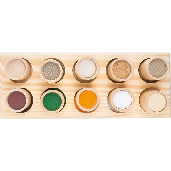 Small Foot Planche motrice en bois Pexeso pour les mains