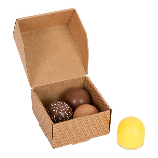 small foot Pralines en bois au chocolat Fresh