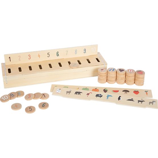 small foot Puzzle d'insertion illustré tri