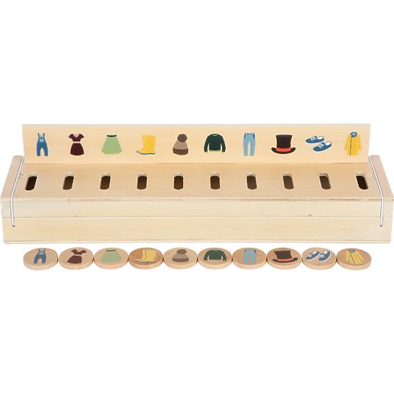 small foot Puzzle d'insertion illustré tri