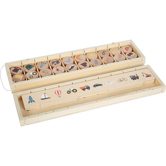 small foot Puzzle d'insertion illustré tri