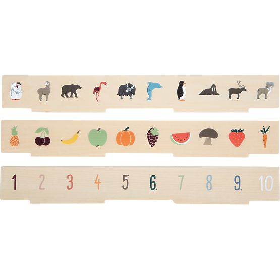 small foot Puzzle d'insertion illustré tri