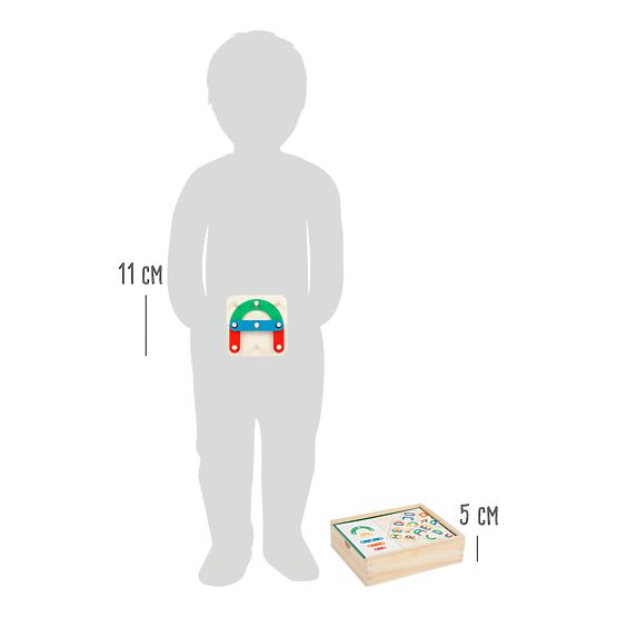 Small Foot Puzzle jeu Lettres et chiffres