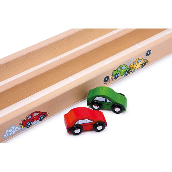 small foot Rampe de lancement de voitures de course