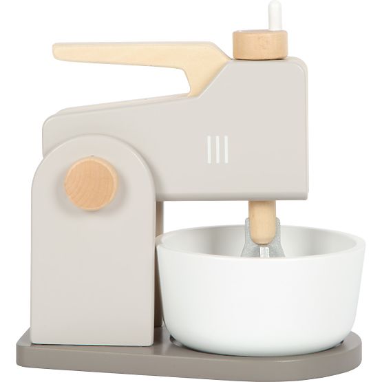 small foot Robot de cuisine en bois 2 en 1 Tasty gris