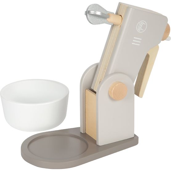 small foot Robot de cuisine en bois 2 en 1 Tasty gris