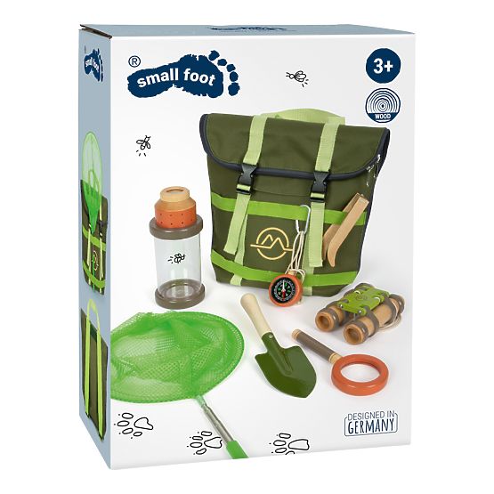 small foot Sac à dos avec accessoires pour explorateurs Discover