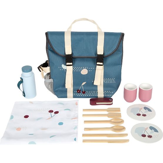 small foot Sac à dos de pique-nique avec accessoires Tasty