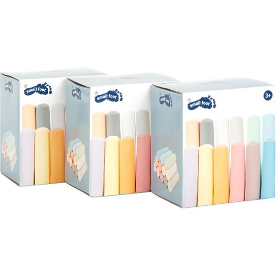 Small Foot Set de grandes craies de couleur 3 packs