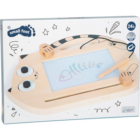 small foot Tableau de dessin magnétique Chat