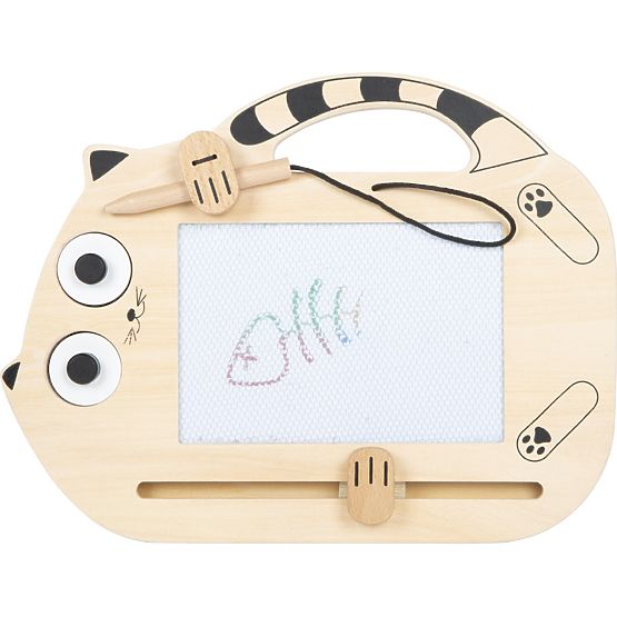 small foot Tableau de dessin magnétique Chat