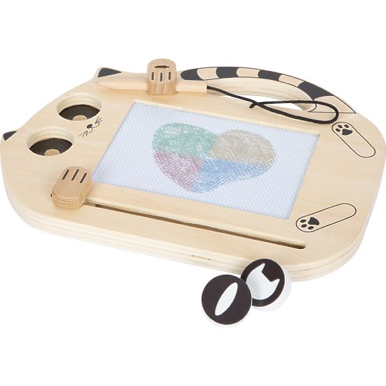 small foot Tableau de dessin magnétique Chat