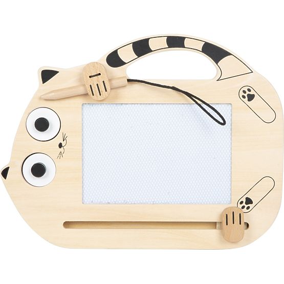 small foot Tableau de dessin magnétique Chat