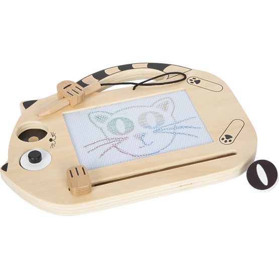small foot Tableau de dessin magnétique Chat